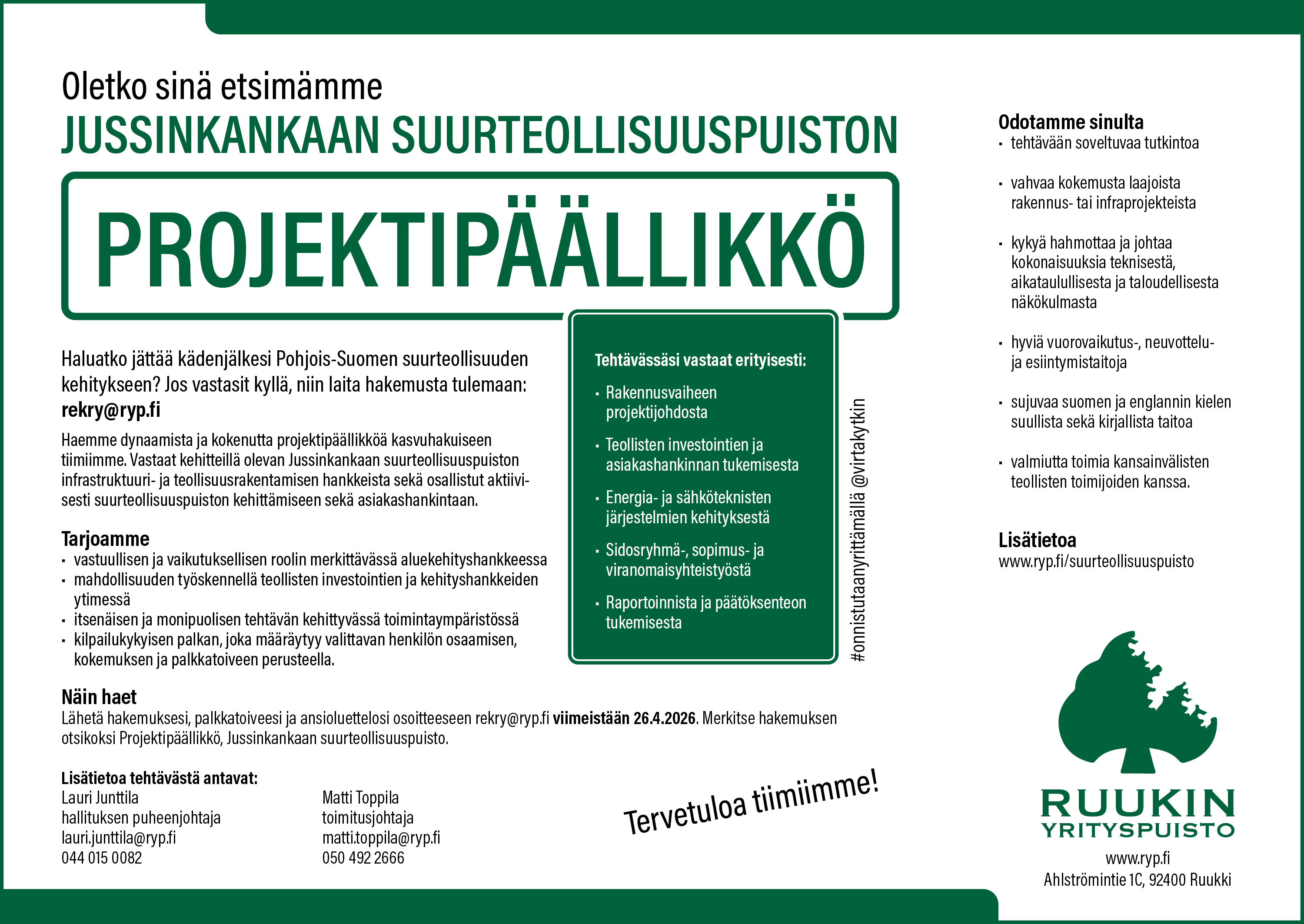projektipäällikkö