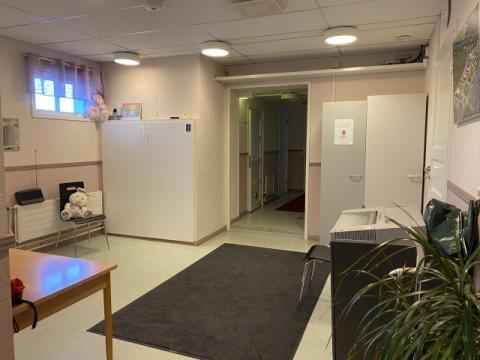 Palvelukeskuksen eteinen