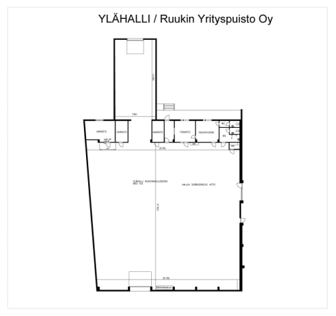 Ylähallin pohjakuva